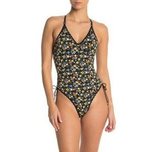 Robin Piccone NWOT Sabina V-Neck Floral One Piece